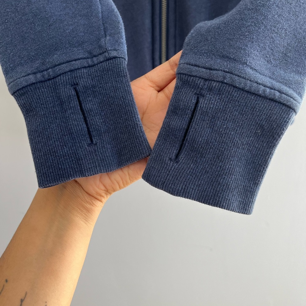 Navy blue lululemon scuba hoodie zip - Picture 4 of 4